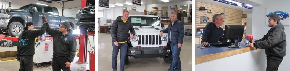 customers in dealership