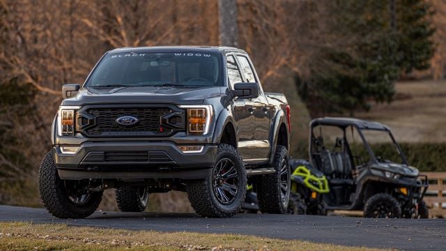 black widow lifted truck